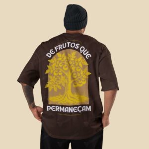 Camiseta Bons Frutos Oversized