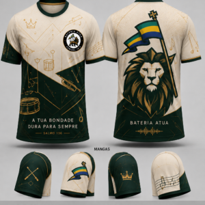 Camiseta Bateria ATUA 2026